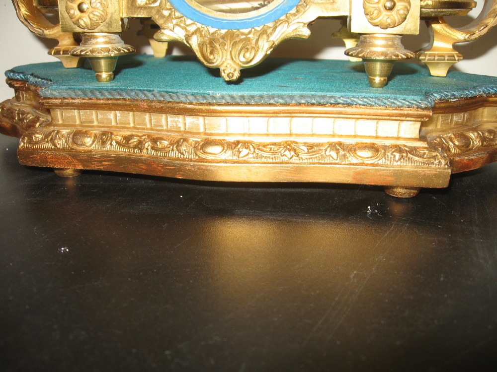 Antique French Mantle Clock View IV