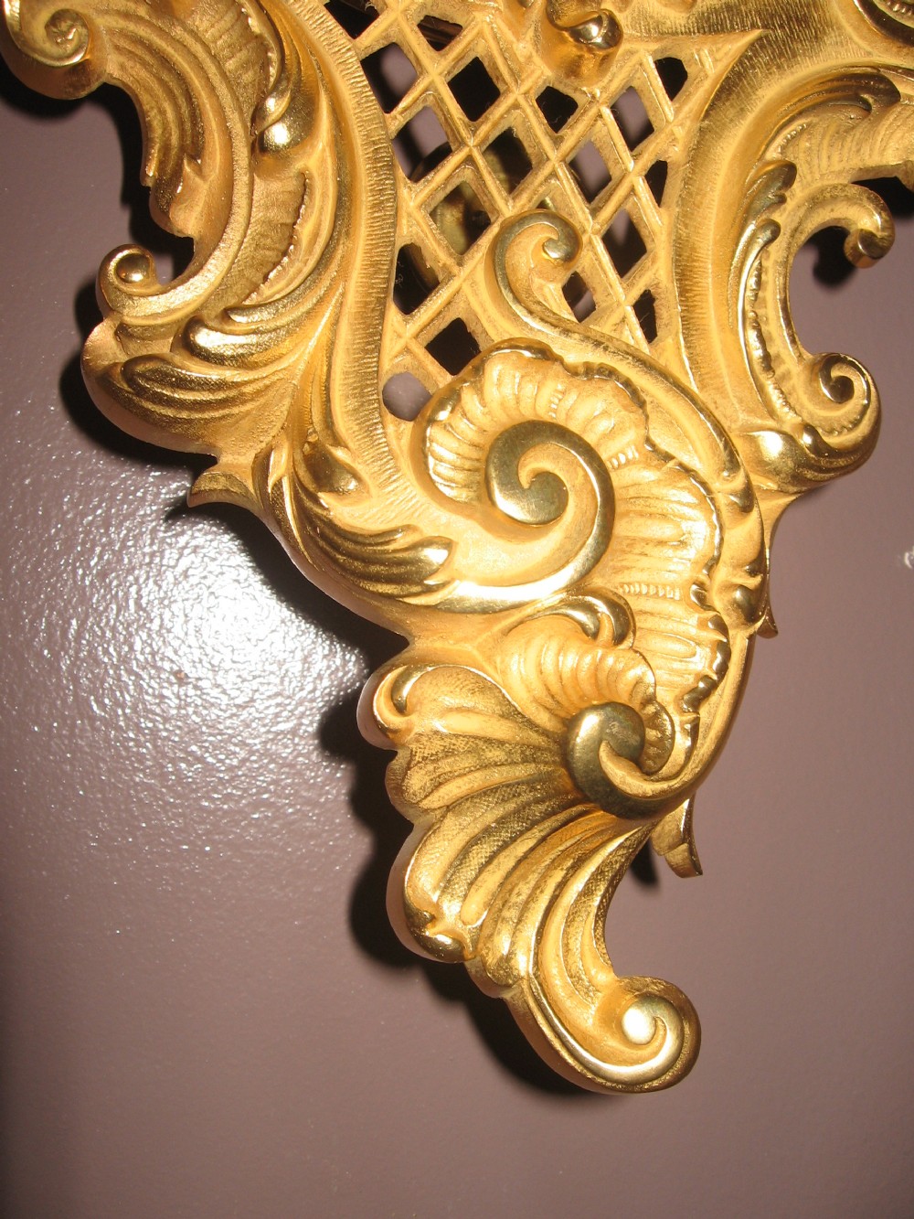 Antique French Cartel Clock View II