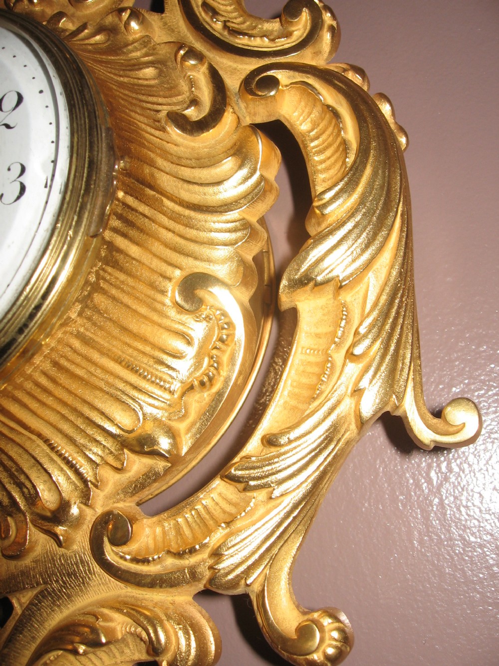 Antique French Cartel Clock View IV