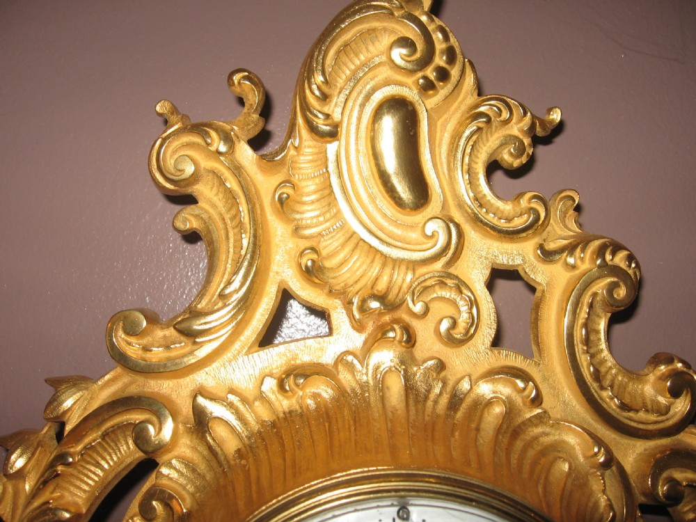 Antique French Cartel Clock View V