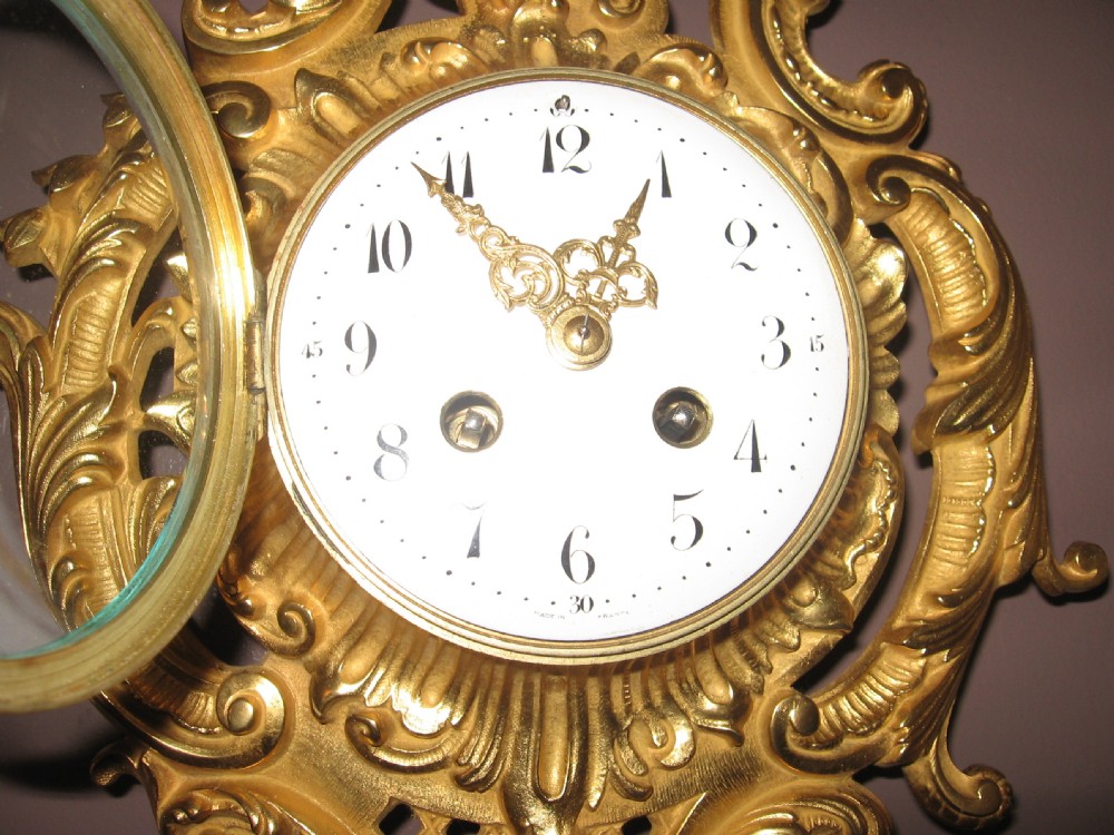 Antique French Cartel Clock View VI
