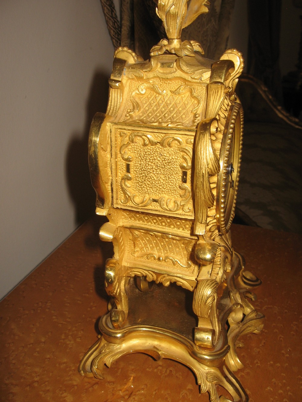 Antique French Mantle Clock View VII
