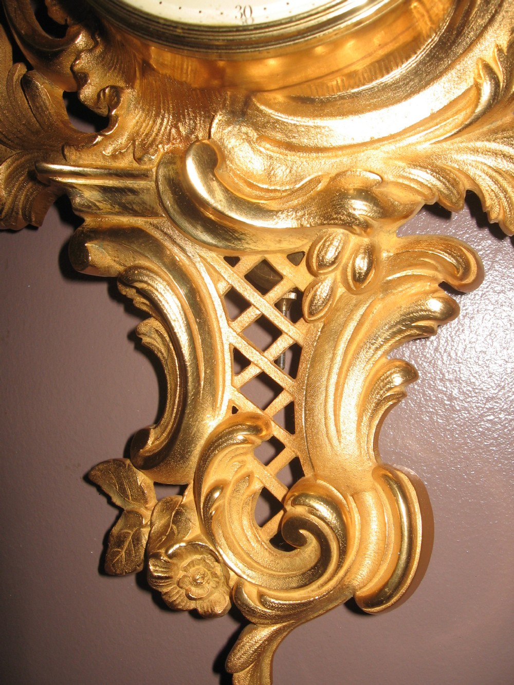 Antique Cartel Clock View III