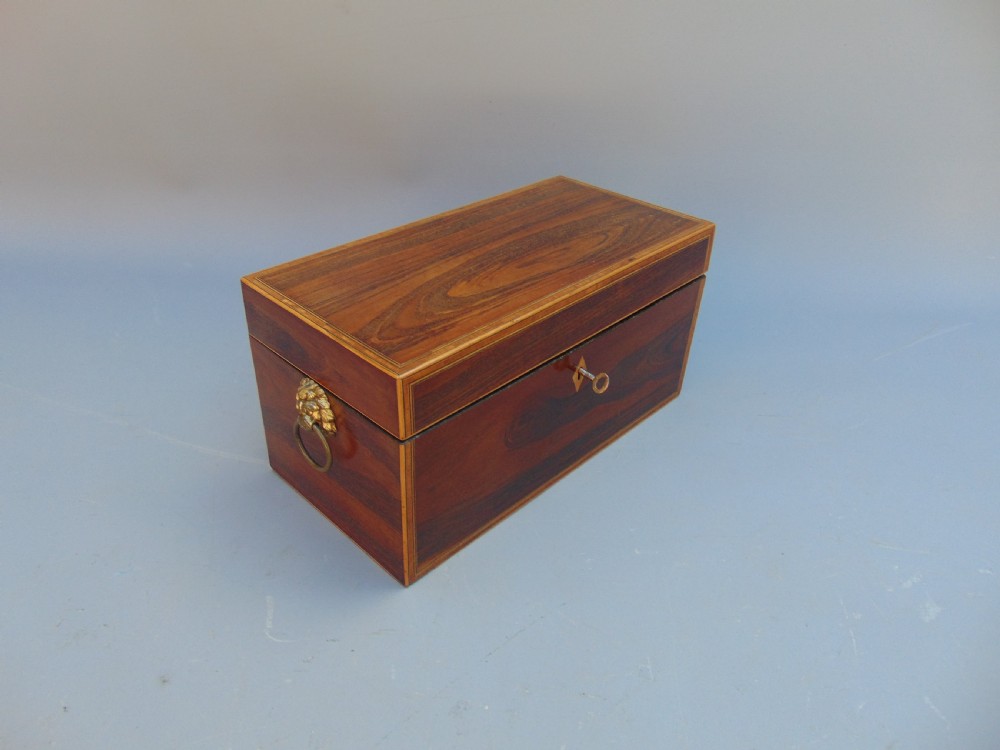 A Rosewood Tea Caddy View II