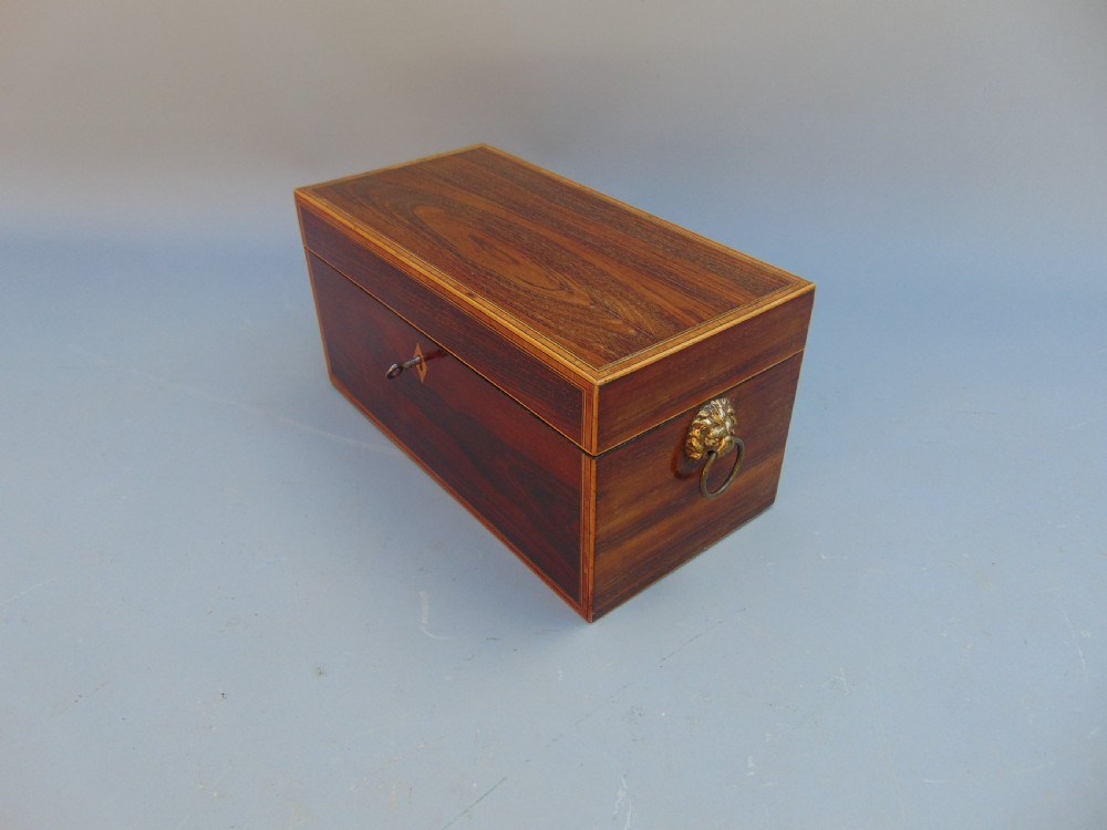 A Rosewood Tea Caddy View III