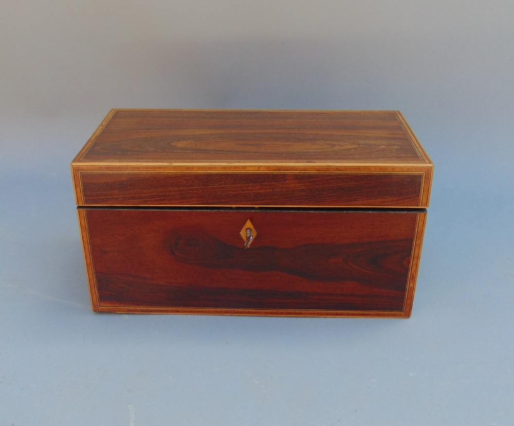 A Rosewood Tea Caddy View IV