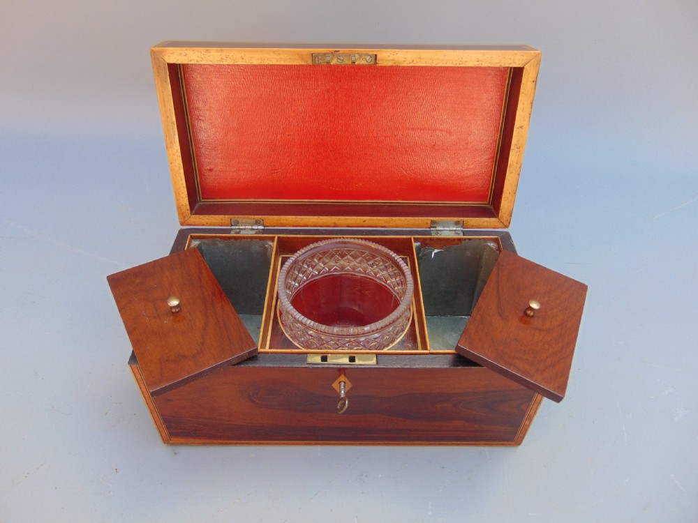A Rosewood Tea Caddy View V
