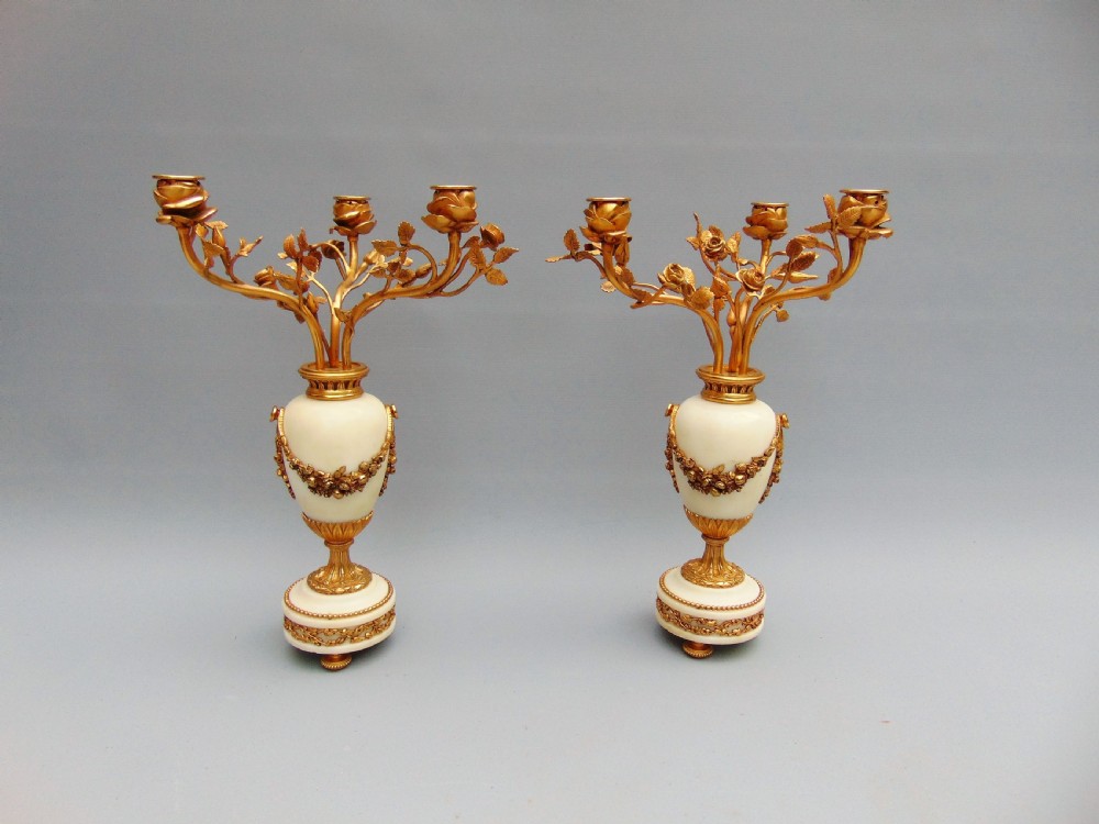 A fine Pair of Marble Cassolettes 
