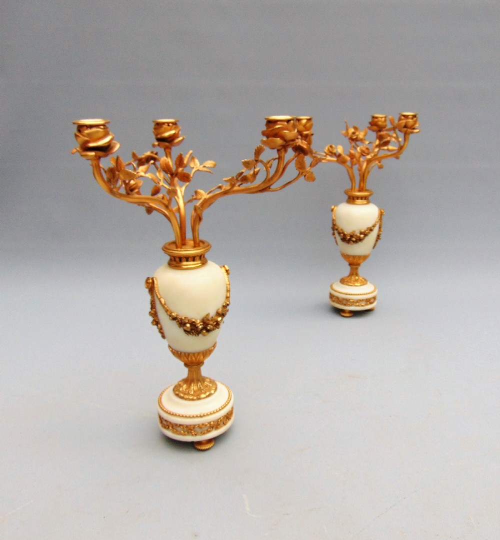 A fine Pair of Marble Cassolettes  View II