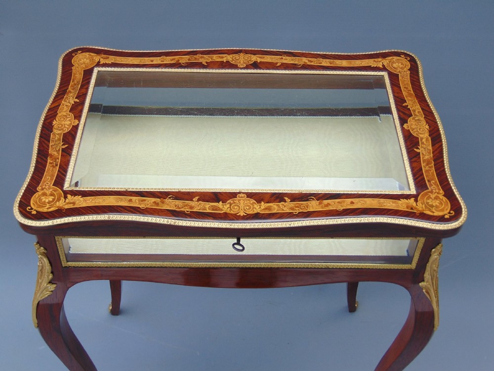 A Rosewood Display Bijouterie Table  View II