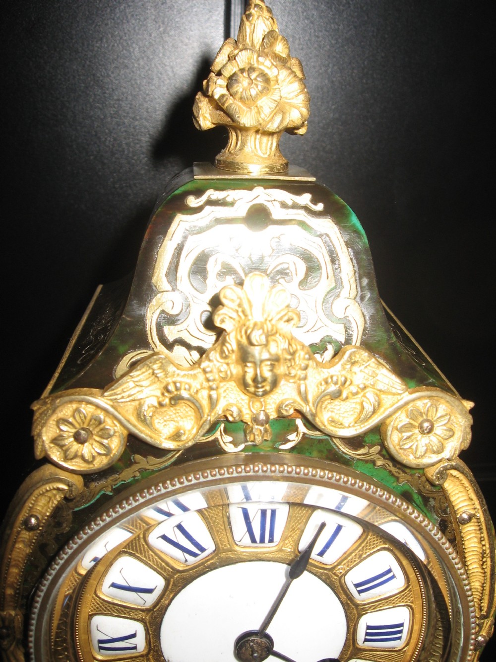 Antique boulle mantle clock View VII