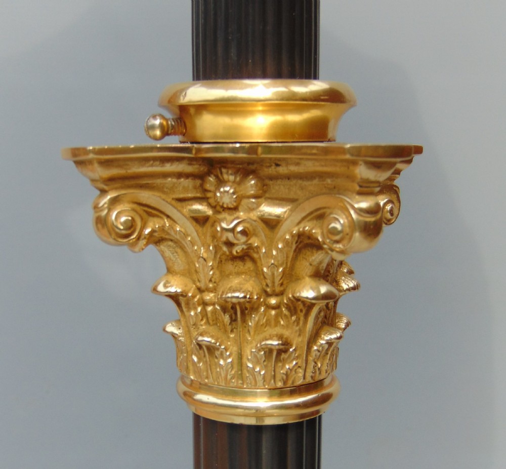 A superb Gilt Bronze Standard Lamp  View V