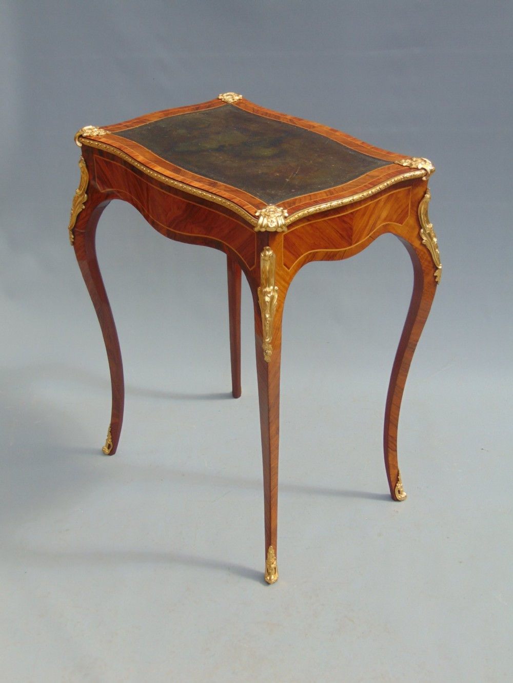 A elegant walnut writing table  View IV