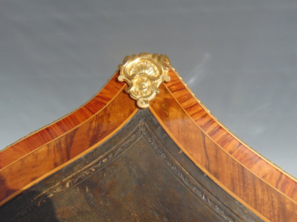 A elegant walnut writing table  View VI