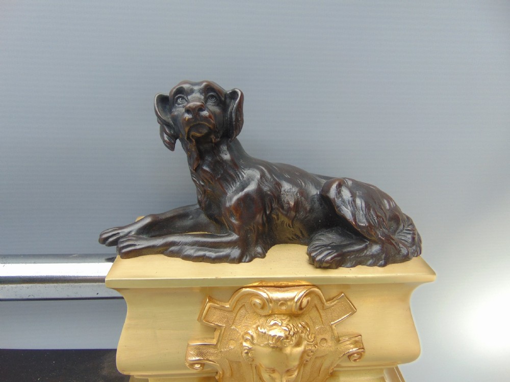 A Bronze and Gilt Fender  View III
