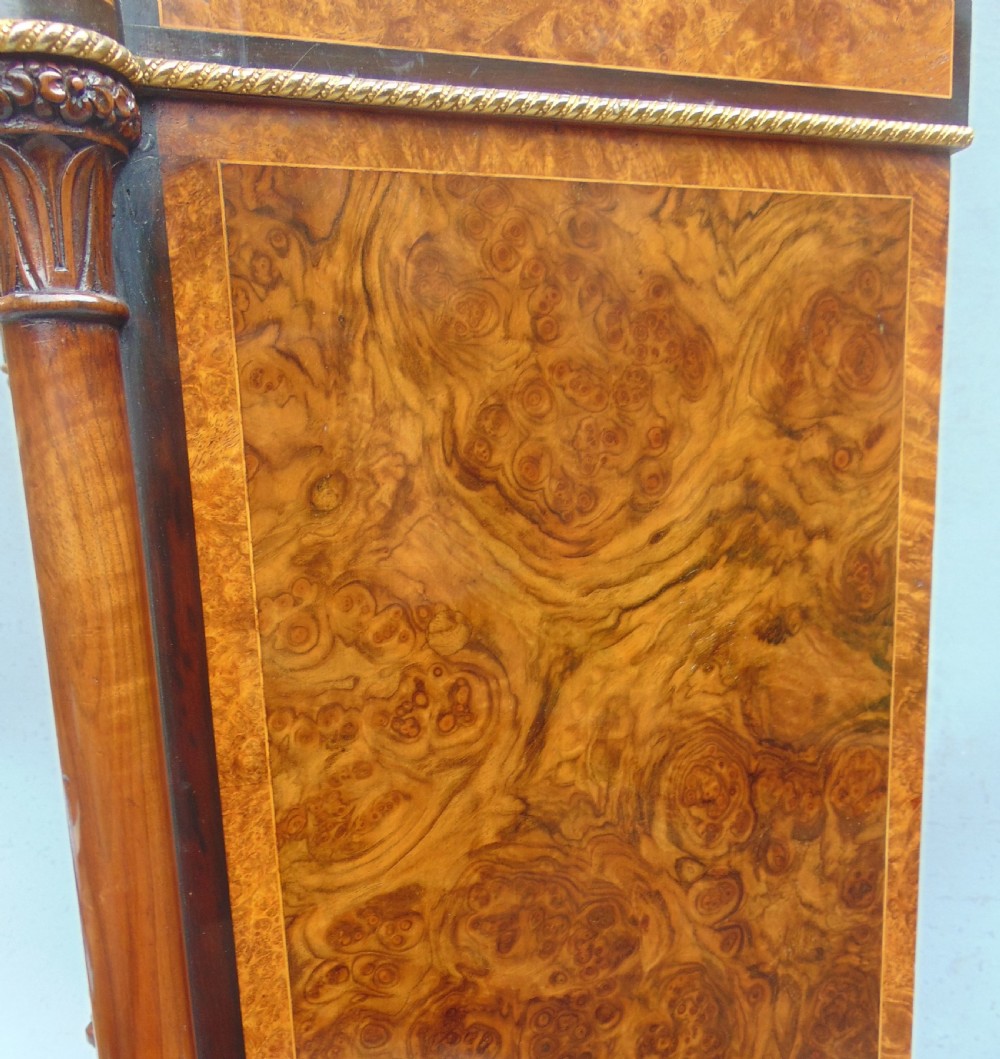 A Walnut Pier Cabinet  View VIII