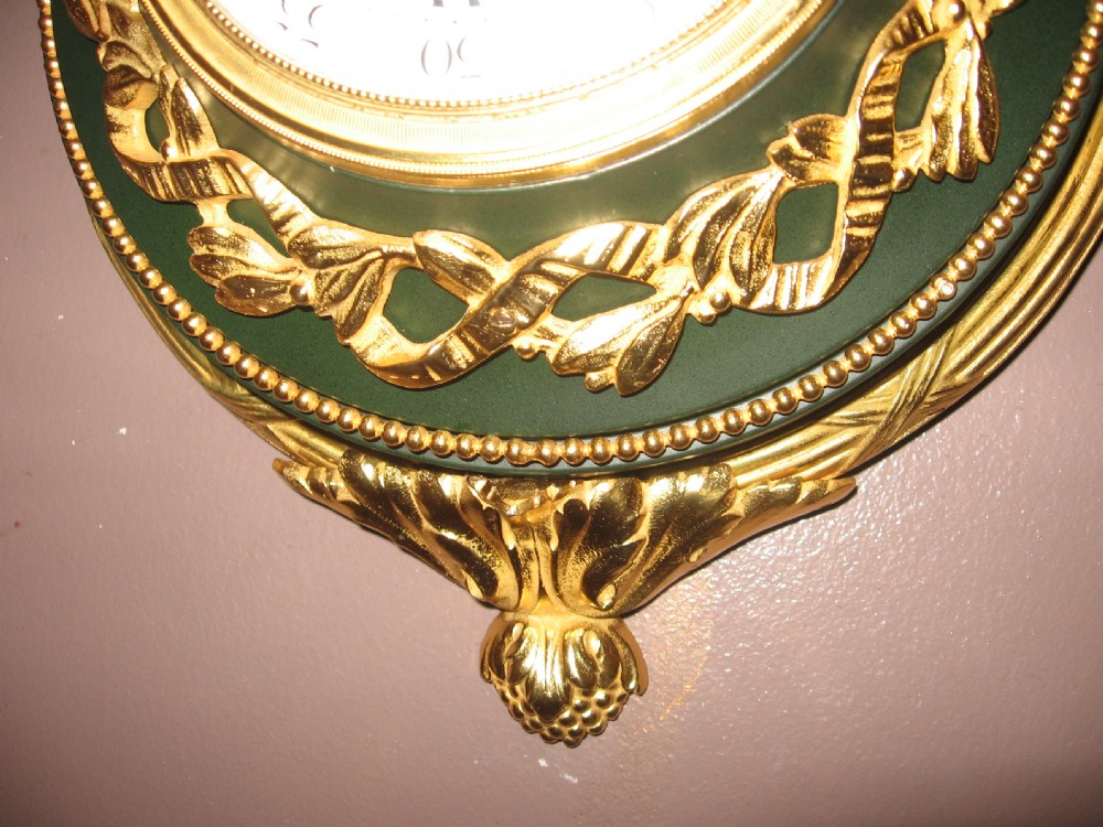 Antique Cartel Ribbon Clock View III