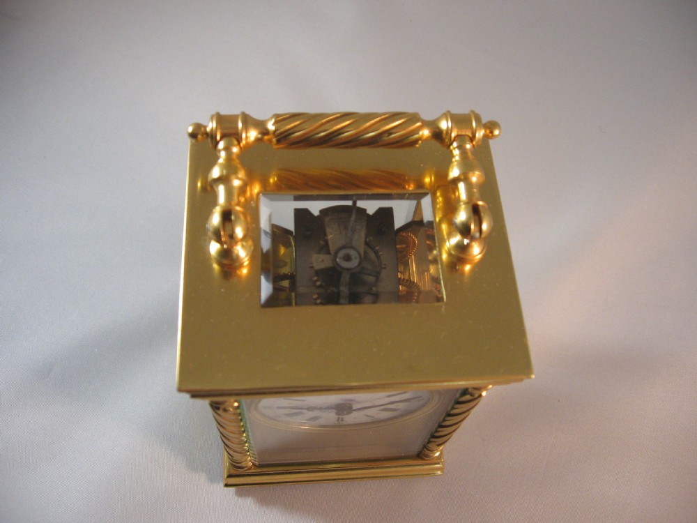 Antique french carriage clock View II