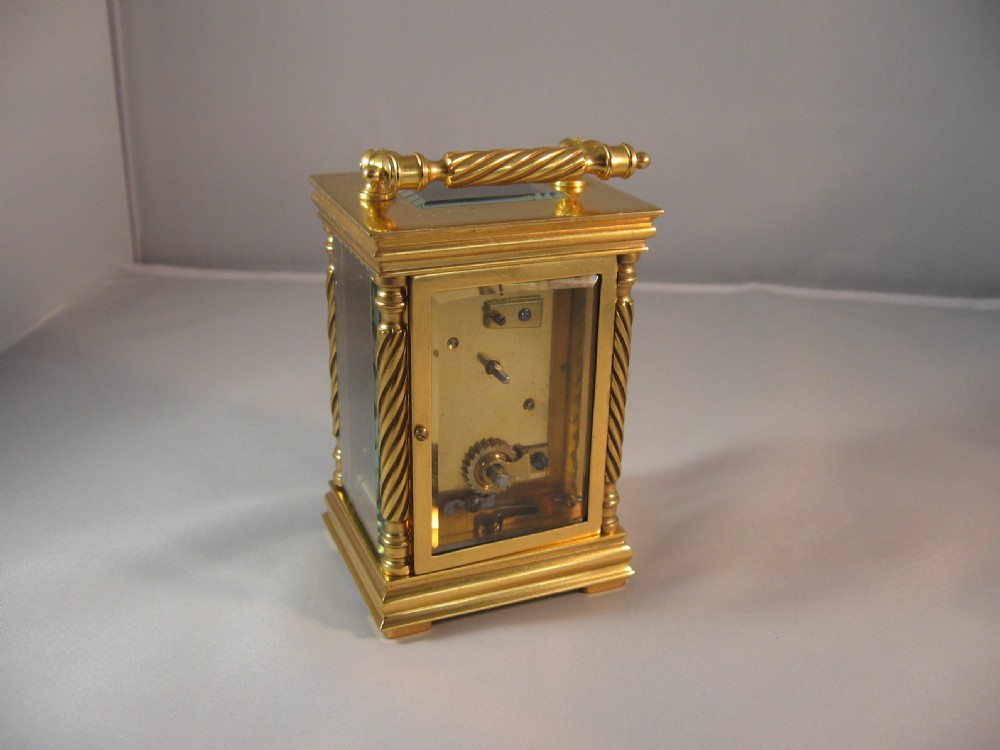 Antique french carriage clock View V