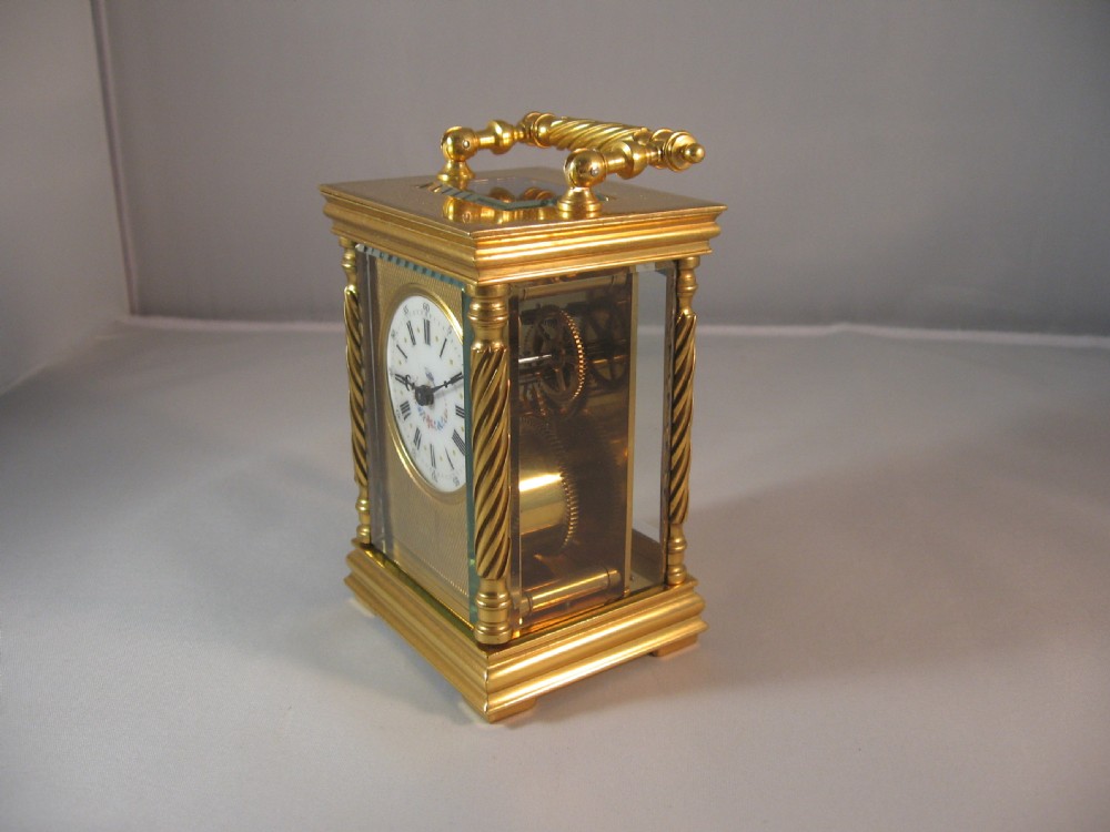 Antique french carriage clock View VI