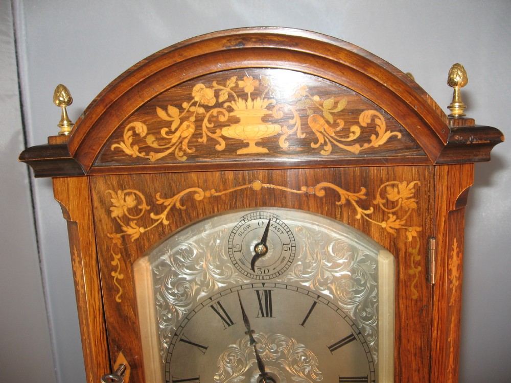 Antique rosewood Lenzkirch Bracket Clock View III