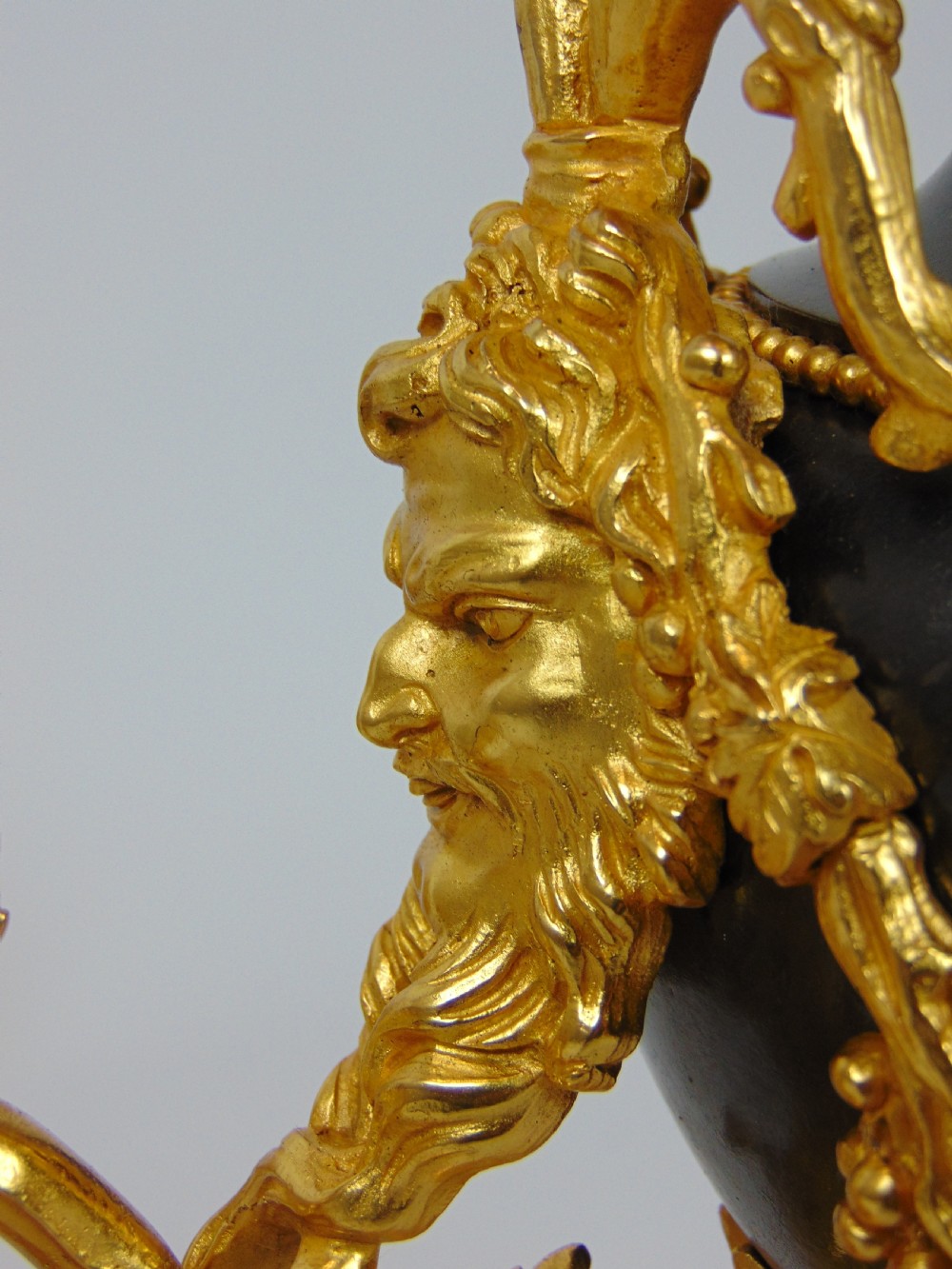 A Pair of Ormolu Chenet Andirons  View V