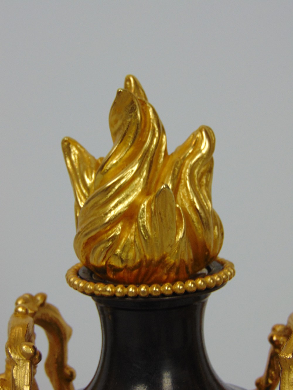 A Pair of Ormolu Chenet Andirons  View VI