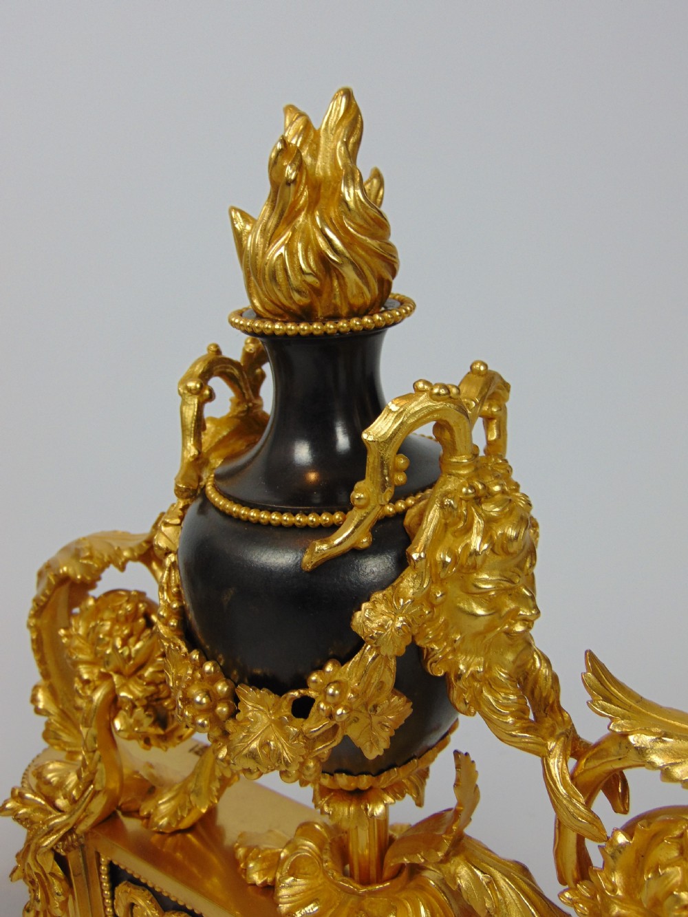 A Pair of Ormolu Chenet Andirons  View VII