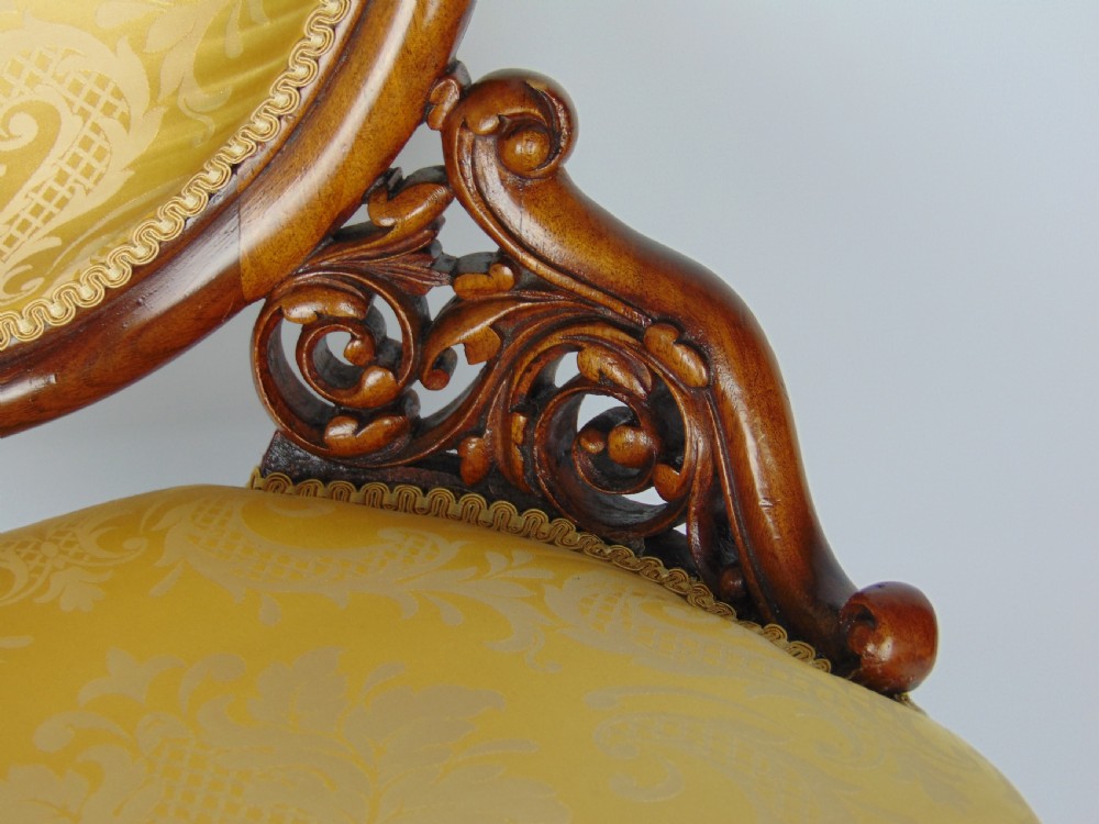 A very fine Victorian music Harpist Chair View VI