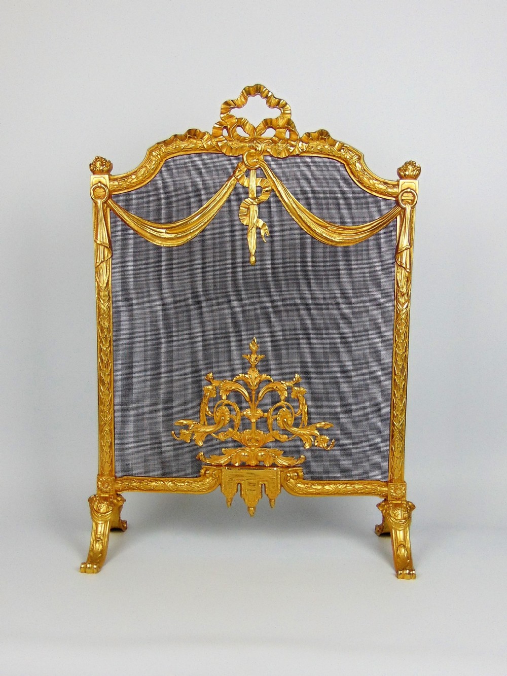 A Ormolu Fire screen 
