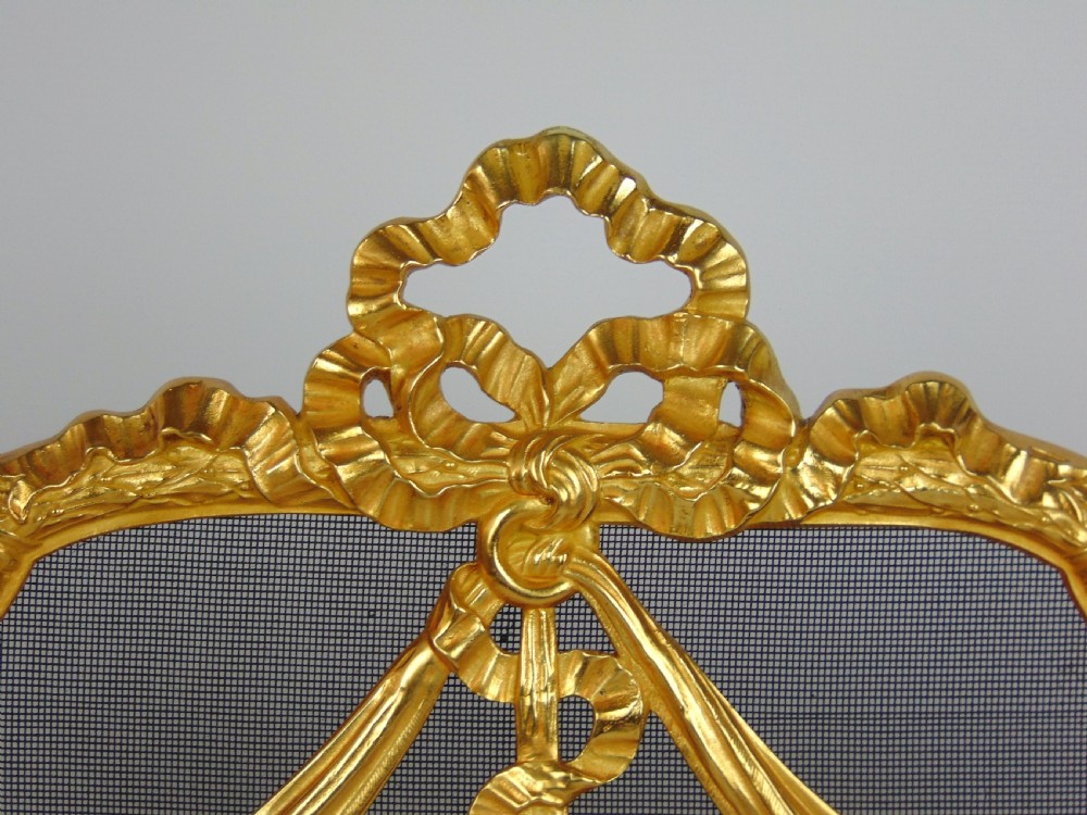 A Ormolu Fire screen  View IV