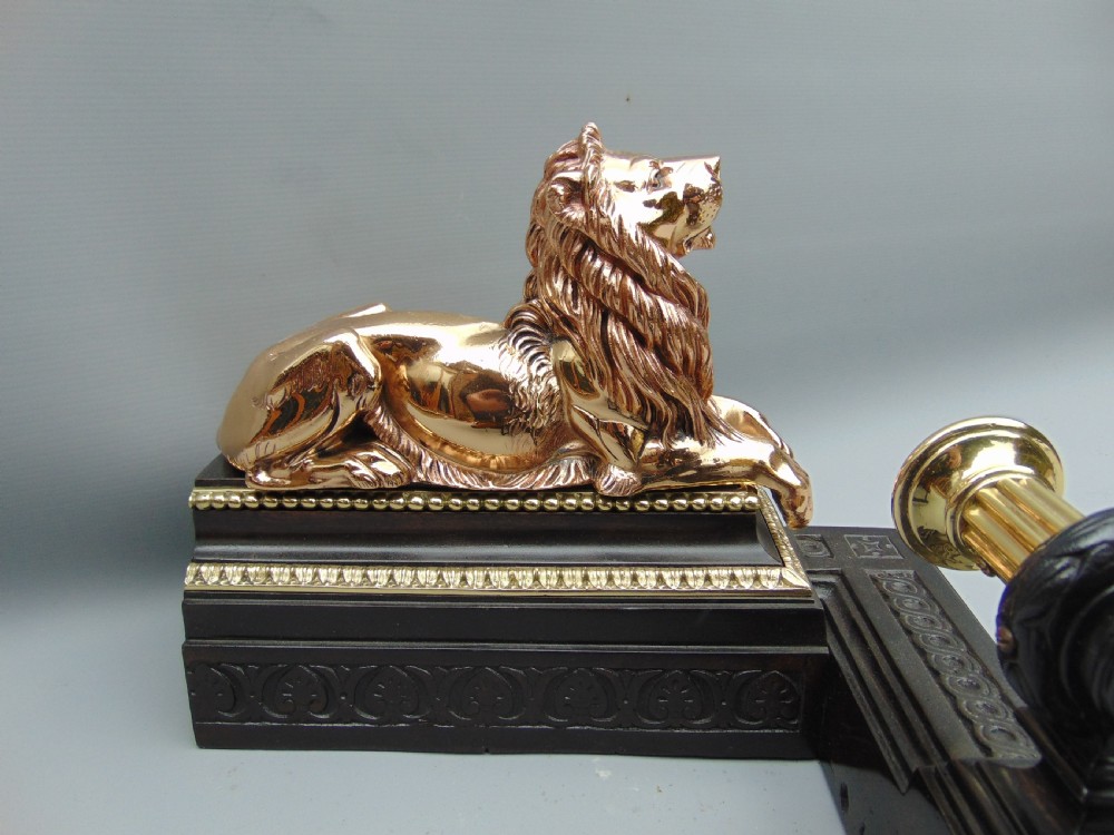 A  quality cast Lion fender View V