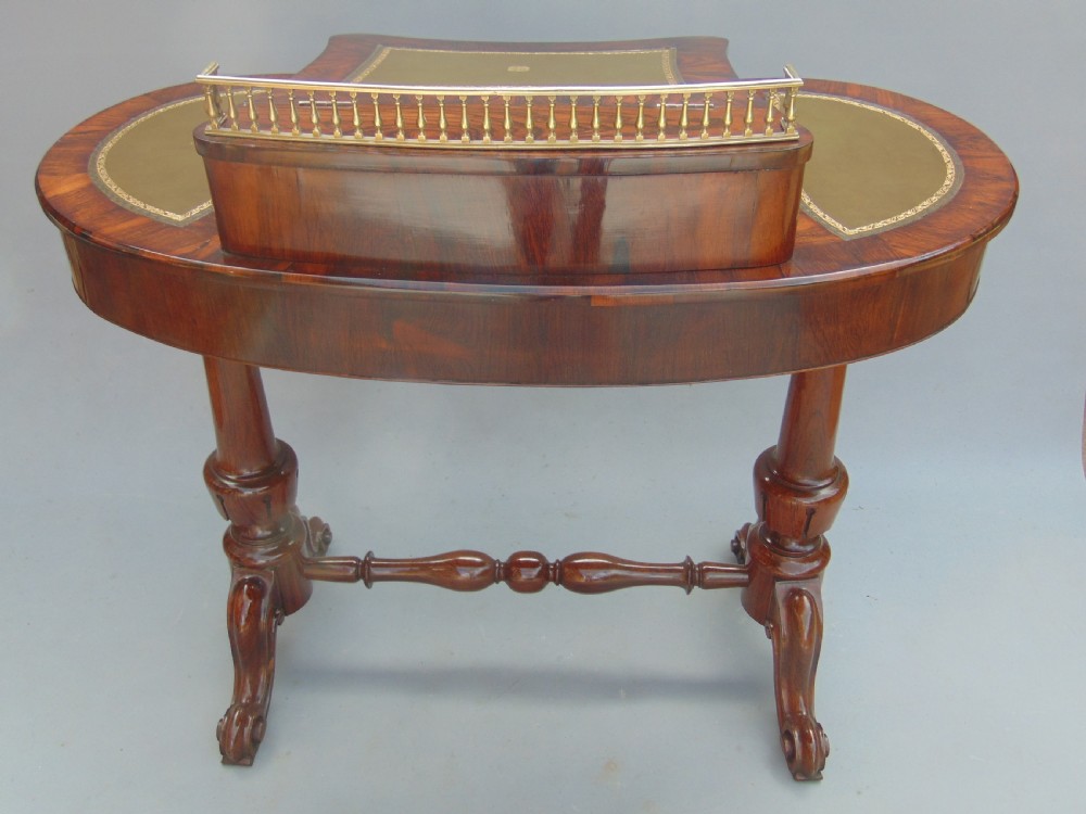 A  fabulous rosewood desk View VI