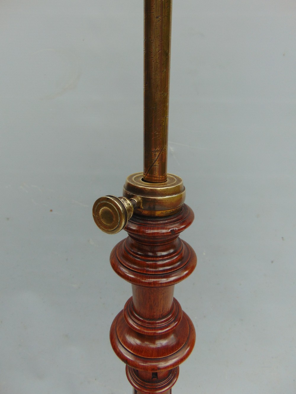 A walnut music stand  View VI