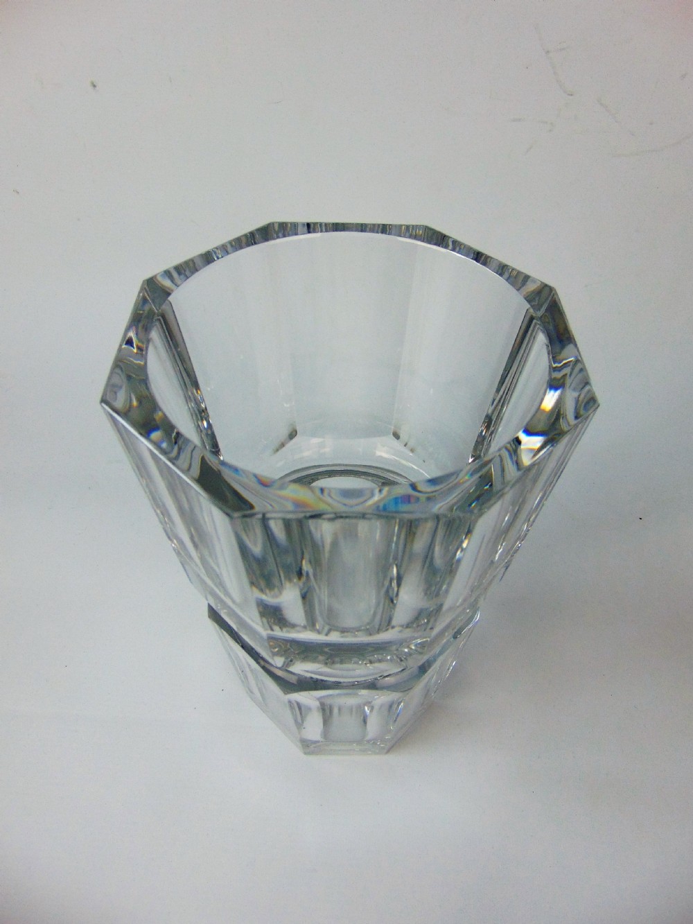 A large Baccarat vase  View II