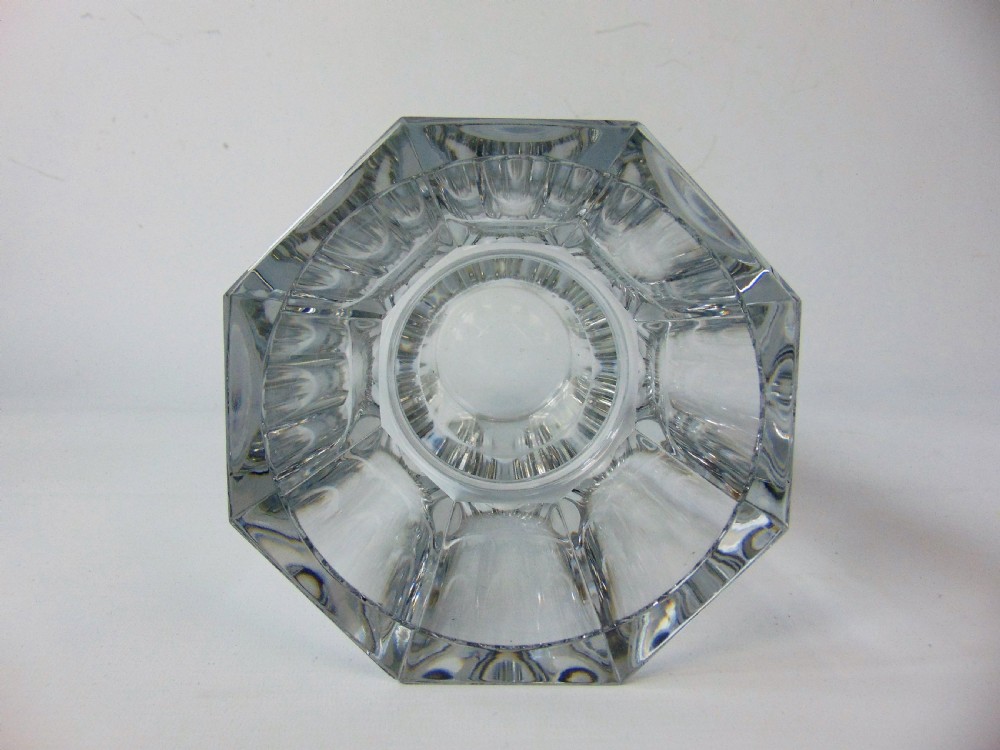 A large Baccarat vase  View III