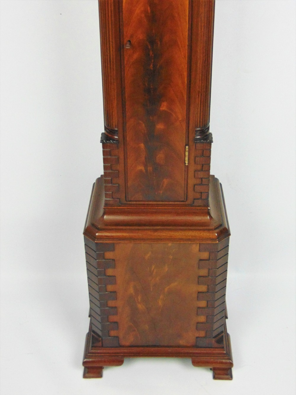 A quality Mahogany Grandmother clock View IV