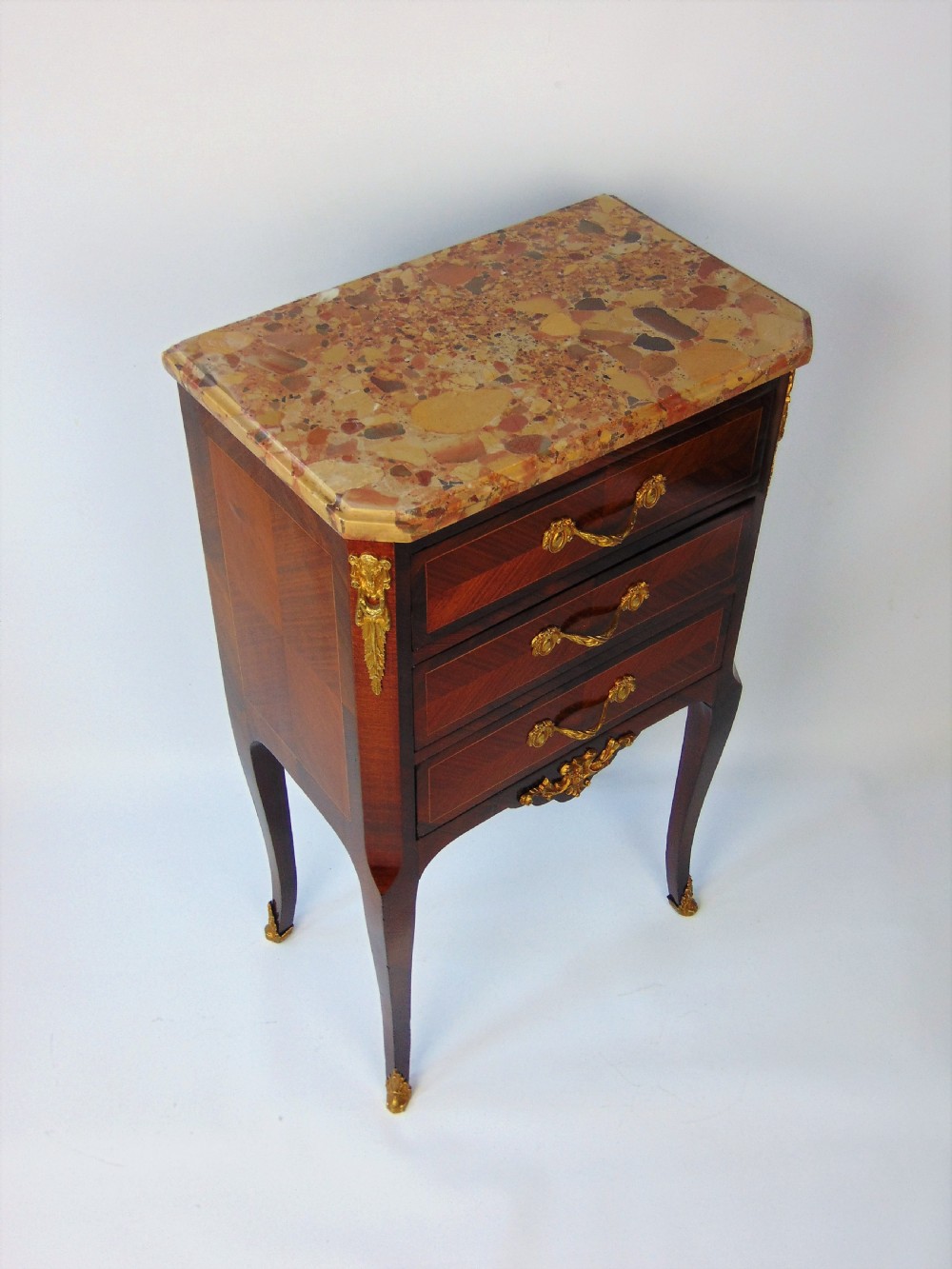 a petite  french chest of drawers View V