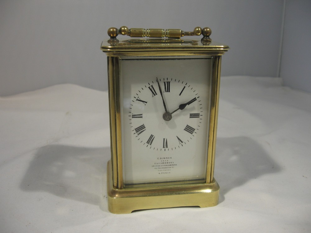 Antique French Carriage Clock View II