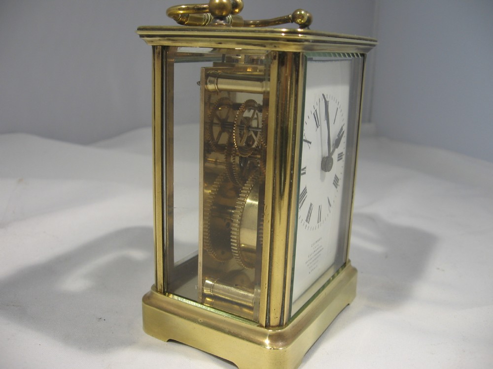 Antique French Carriage Clock View V