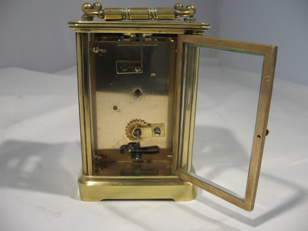 Antique French Carriage Clock View VIII