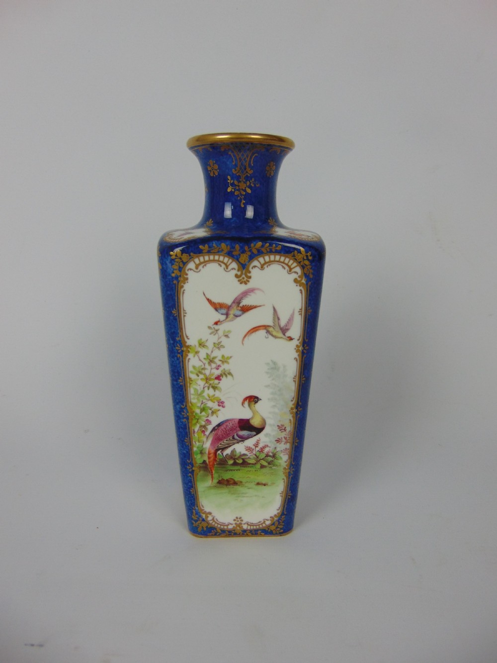 A fine Staffs porcelain vase  View II