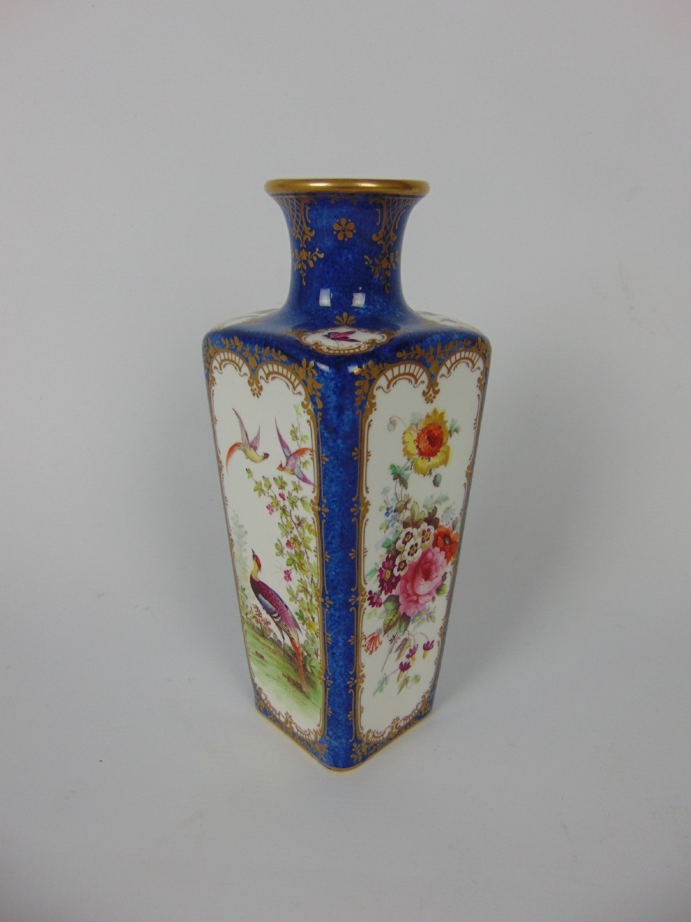 A fine Staffs porcelain vase  View III