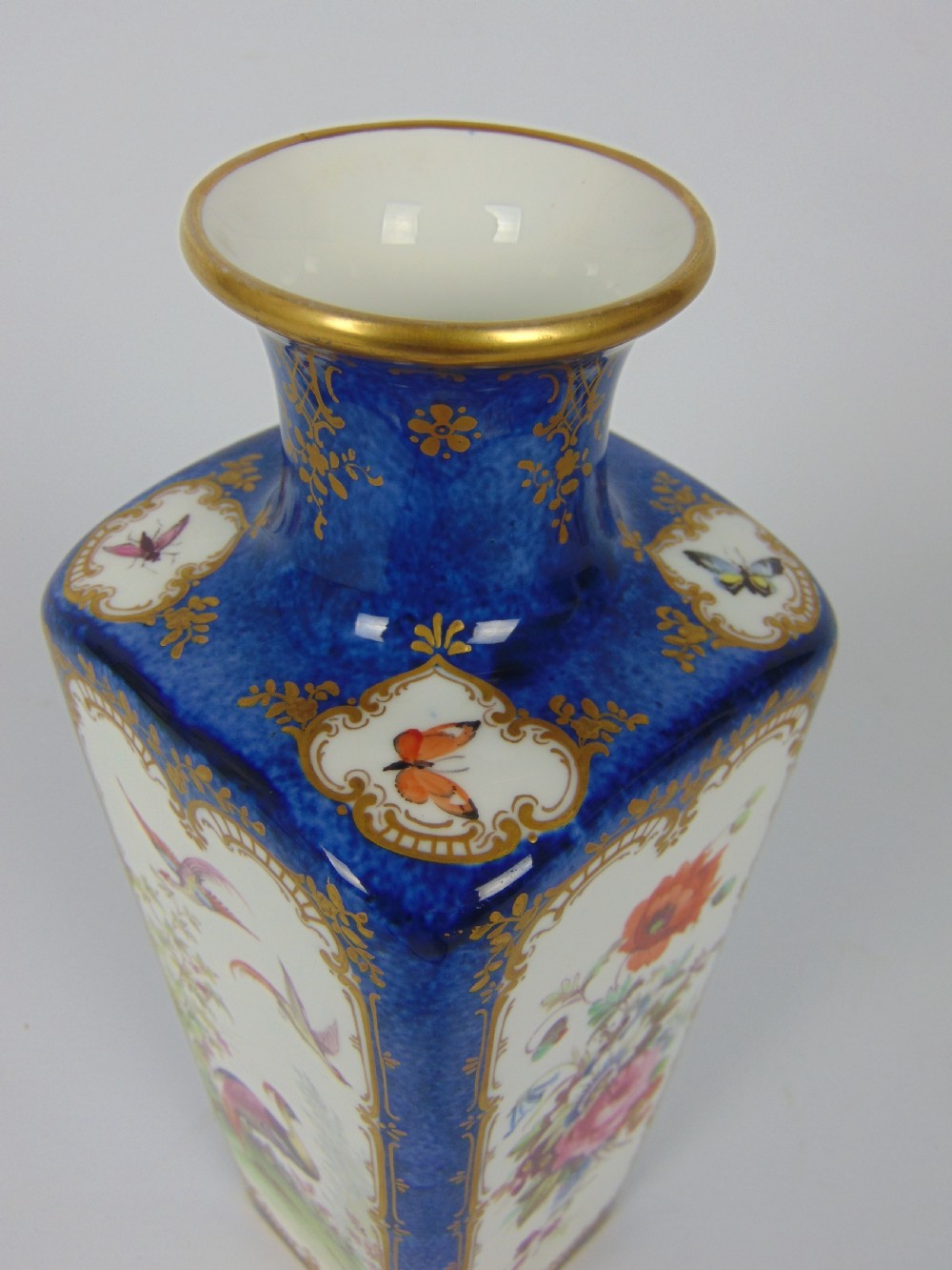 A fine Staffs porcelain vase  View IV