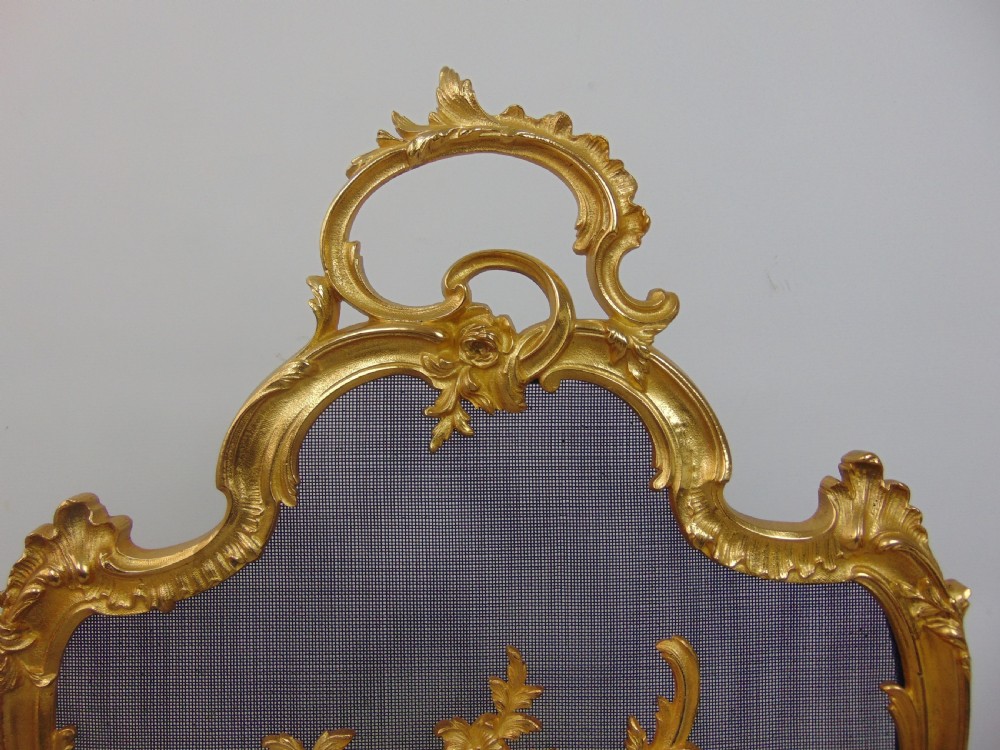 A quality Rococo fire screen  View IV