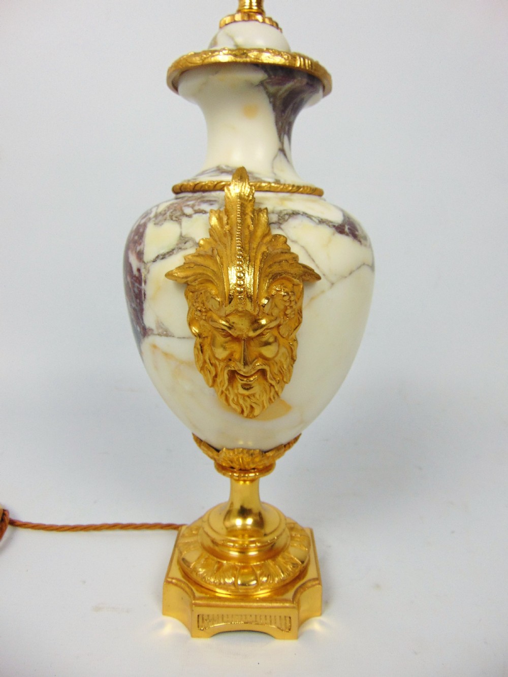 A fantastic marble table lamp View II