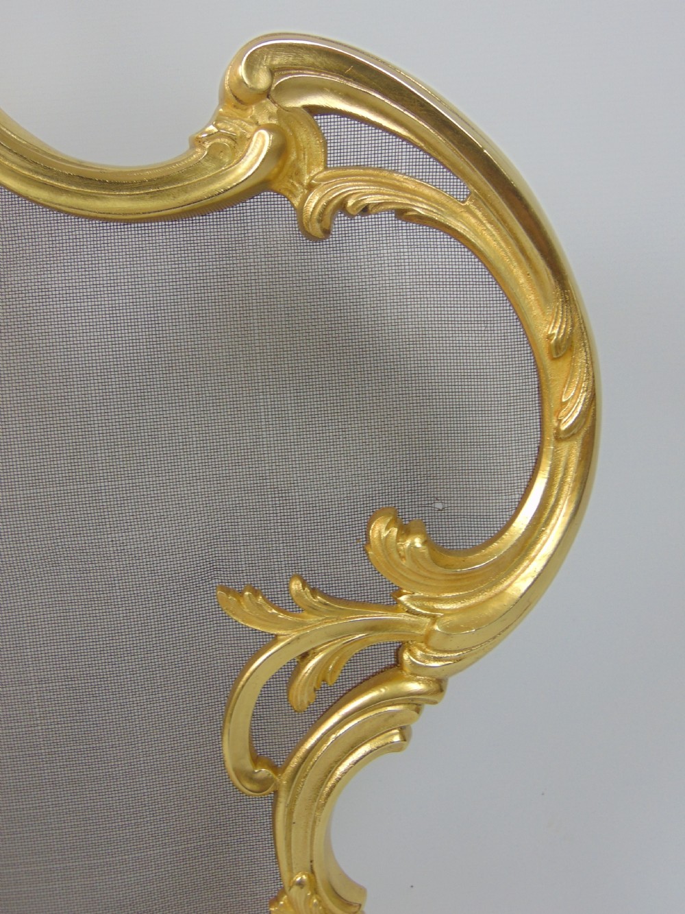 A fine gilt fire screen  View V