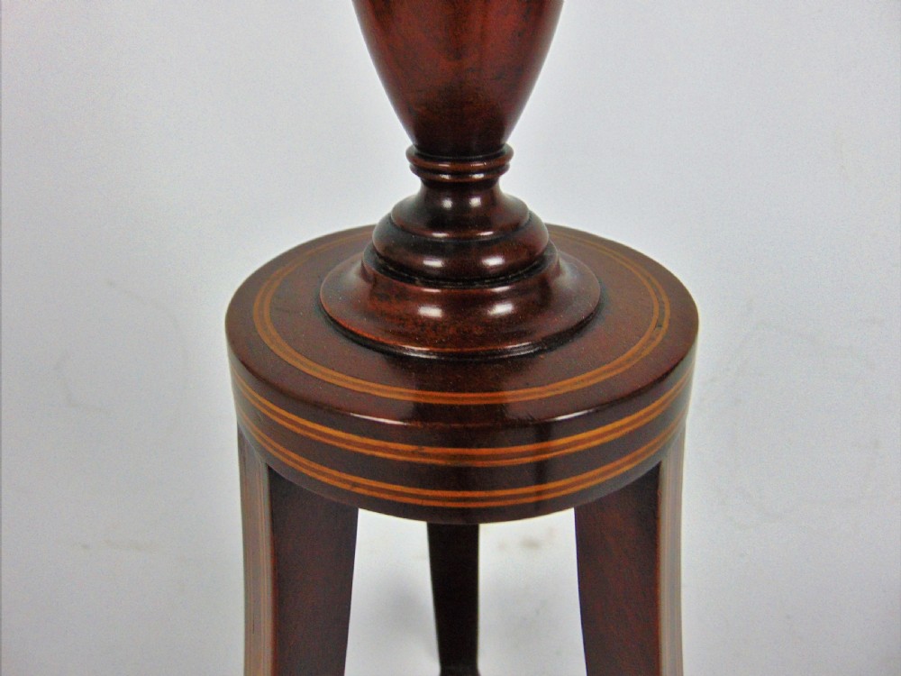 A quality mahogany pole screen View IV