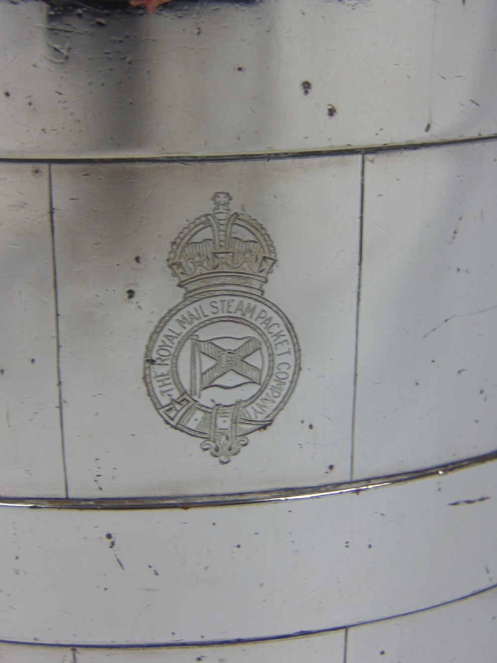 A packet Steam Company silver plated cooler by Mappin & Webb  View III