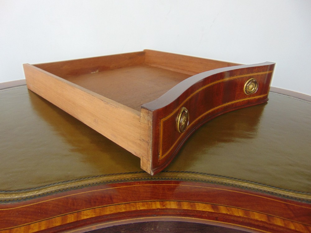 A lovely quality mahogany Desk View VII